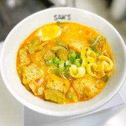 4 Coconut chicken Noodle Soup